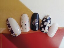 ネイルサロンアンドスクール アイビー(IVY)/年末年始は和ネイルで