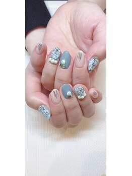 オヒメ(OHIME)/ツイードネイル