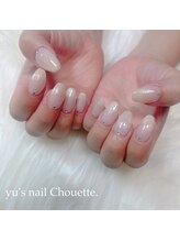 ユーズネイル シュエット(yu’s nail Chouette)/ワンカラー×マググラデーション