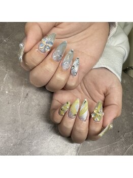 チャイ 大阪上本町店(chai)/ホワイトデーネイル