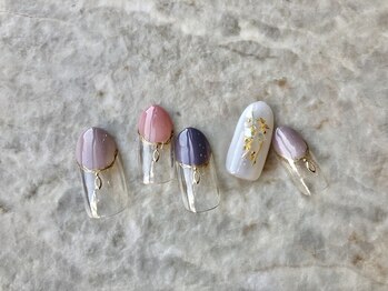 ララバイ 立川北口店(LULLABY)/丸フレンチネイル