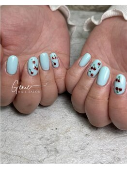 ジーニー(Genie)/さくらんぼネイル