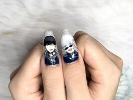 呪術廻戦ネイル 五条悟ネイル