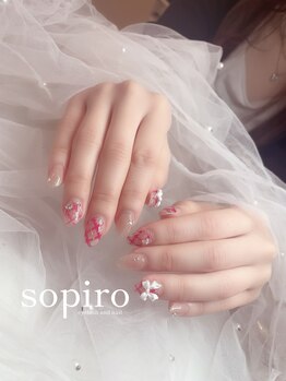 春カラ―ネイル