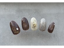 シエルネイルスタジオ 新宮店(Ciel nail studio)/定額★トレンドアート】No.5