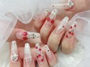 南堀江ネイル/さくらんぼネイル
