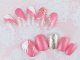 ハンド＆フットお揃いネイル