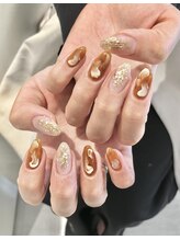 ルクール ヘアー プレジー(Le Coeur HAIR Plaisir)/オレンジブラウン×ニュアンス