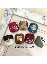アールネイルドットコム(R*NAIL.com)/フット☆親指アート第一弾