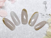 テセネイル(Tese Nail)/ミラー×マグネットネイル♪