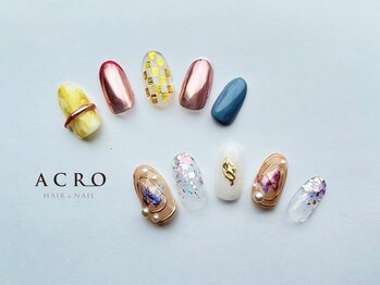 アクロネイル アンド アイ(ACRO NAIL&EYE)/2024 7月 プレミアムコース1