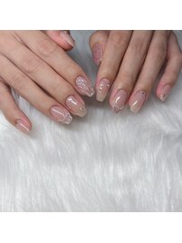 シンプルワンホンネイル