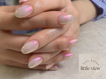 リトルビュー(little view)/・オーロラミラー ホワイト