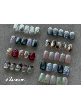 ショートネイルデザインが豊富