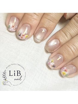リブネイル(LiB nail)/押し花マグネイル