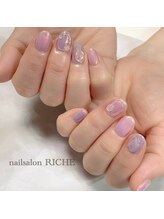 リッシュ(RICHE)/凸凹オーロラネイル