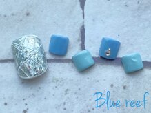 ネイルアンドまつげエクステ ブルーリーフ 四谷三丁目店(Blue Reef)/フット☆フィルムネイル