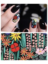 ペントハウス(Penthouse)/海外ネイル/お花ネイル