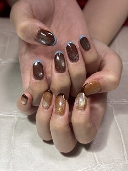 バイカラーマグネット×フレンチ