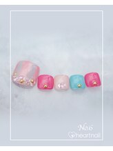 はあとねいる イオンリカー&ビューティー川西店/フットネイル：No.6