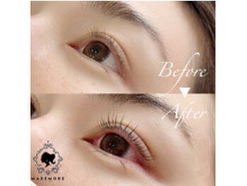 まつ毛エクステ専門サロン マドモア 姫路店/癖のあるまつげの方『パリエク』