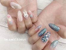 ネイルサロンアンドスクール ビーアンビシャス(be ambitious)/ミッフィーネイル