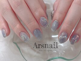うるうるニュアンスネイル