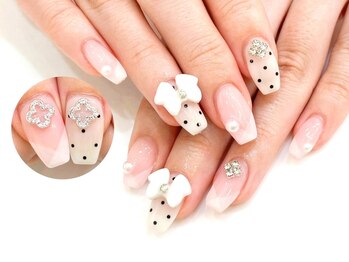 ネイルコレクション ピンク(Nail Collection Pink)/ジェル放題★Ｖフレンチ・シアー