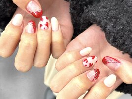 バレンタインネイル♪