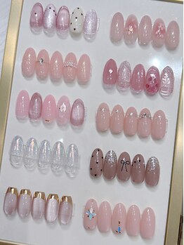 アンベリール(Embellir)の写真/丁寧なネイルケアと施術でお爪をキレイに魅せる！爪の形や長さ、肌の色に合わせてご提案いたします♪
