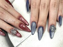 キャリコ(calico)/【ジェル】マグネットネイル