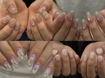 ロミー(Rommy)の写真/シンプル、オフィスネイル、ちゅるちゅるマグネット得意！ nailist arisa指名クーポン ございます♪
