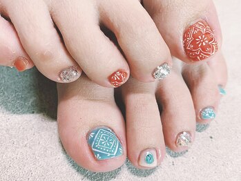 リネイル(linail.)/Full toe art ￥11200