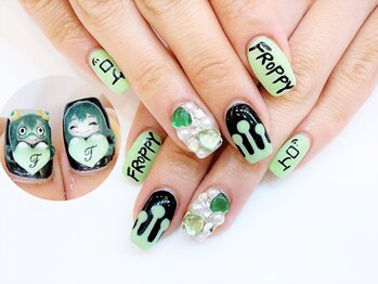 ネイルコレクション ピンク(Nail Collection Pink)/ジェル放題★ヒロアカ：蛙吹梅雨