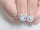 クリームソーダnail♪