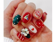 ネイルサロン ベビーピンク(Nail salon BABY PINK)/クリスマスネイル★