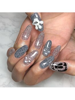 ネイルサイン ラフラフ(NAIL SIGN ROUGH LOUGH)/ネズミの国へGo