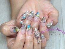 アン ジョーヌドラゴ/【自爪ネイル】オーロラネイル