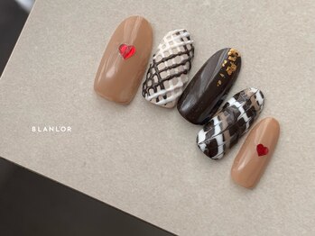 ネイルサロン ブランロール 三軒茶屋店(Blanl'or)/バレンタインネイル