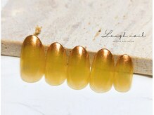 ラフネイル(Laugh nail)/シンプルアート　￥7700