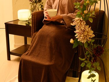 ディフューズ/お茶を飲みながら足湯でほっこり