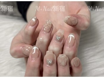 エムプラスネイル 新宿(M+Nail)/キルティングネイル