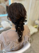 muu. beautysalon【まつげパーマ/パリジェンヌ/マツエク/LED/ヘアアレンジ/ワンホン】/お呼ばれヘア