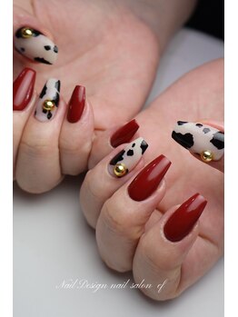 エフネイル(ef nail)の写真/【ご新規様/Hand4週間・Foot6週間以内オフ無料】施術時間内ならデザインアレンジも◎ぜひご相談ください♪