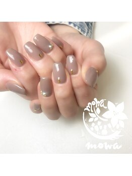サロンモワ(salon mowa)/☆大人グレージュネイル☆