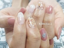 ケイアイエムネイル(KIM nail)/pink sand