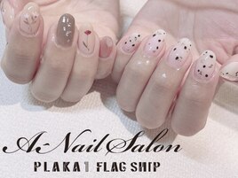 ニュアンスアシメネイル