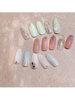 エスフィーネイルサロン リシェル(Esfy nailsalon Richer)/2022年 8月 定額Aコース