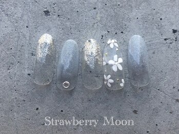 サロンストロベリームーン(Salon Strawberry Moon)/春ネイル　￥6980