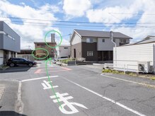 シファ(Sifa)/駐車場道順(ドンキホーテ側から)